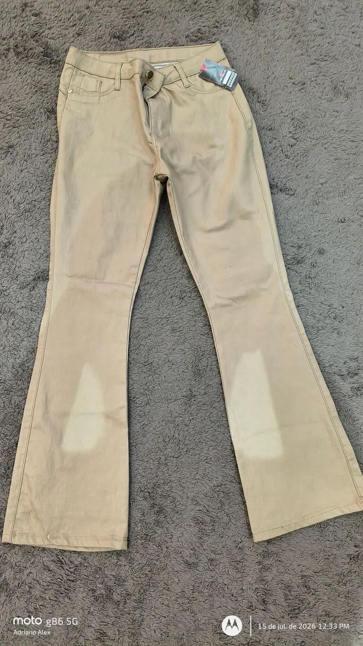 Calça feminina sem uso - Foto 4