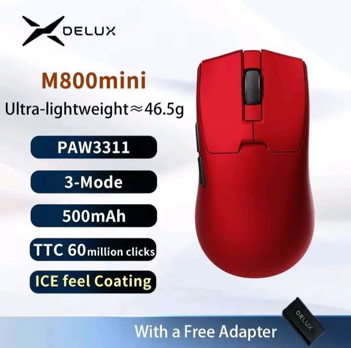 Mouse Delux M800 Mini PAW 3311 Wireless