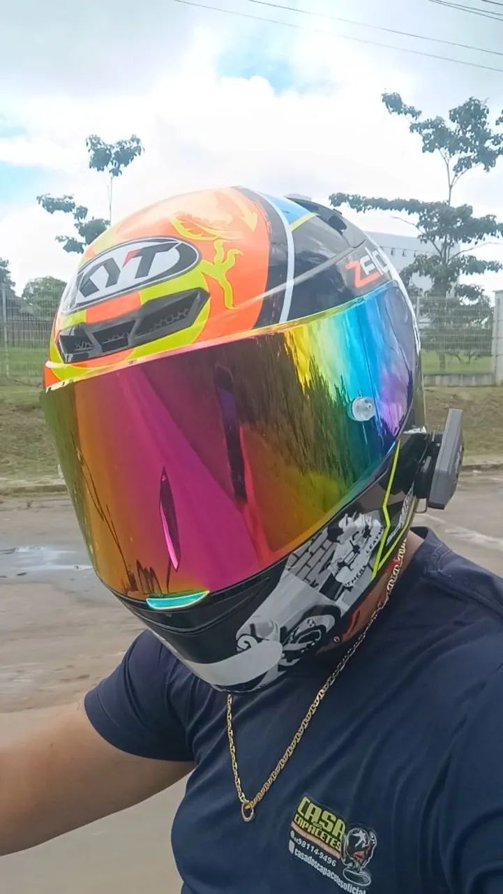 Capacete KYT TT course. Exclusivo  - Foto 3
