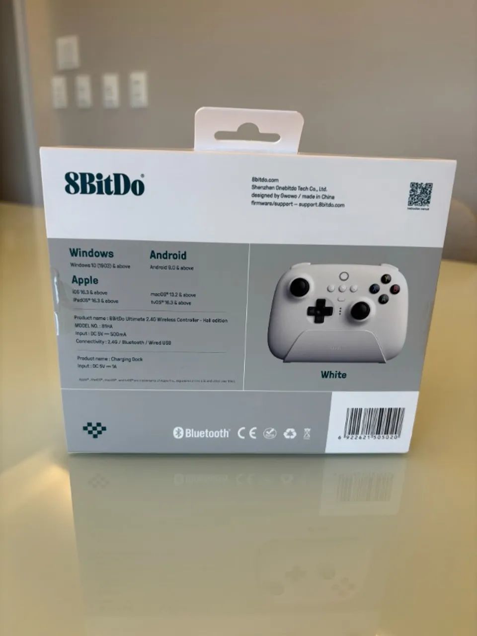 Controle 8BitDo Ultimate Hall Edition 2.4G Bluetooth - Foto 2