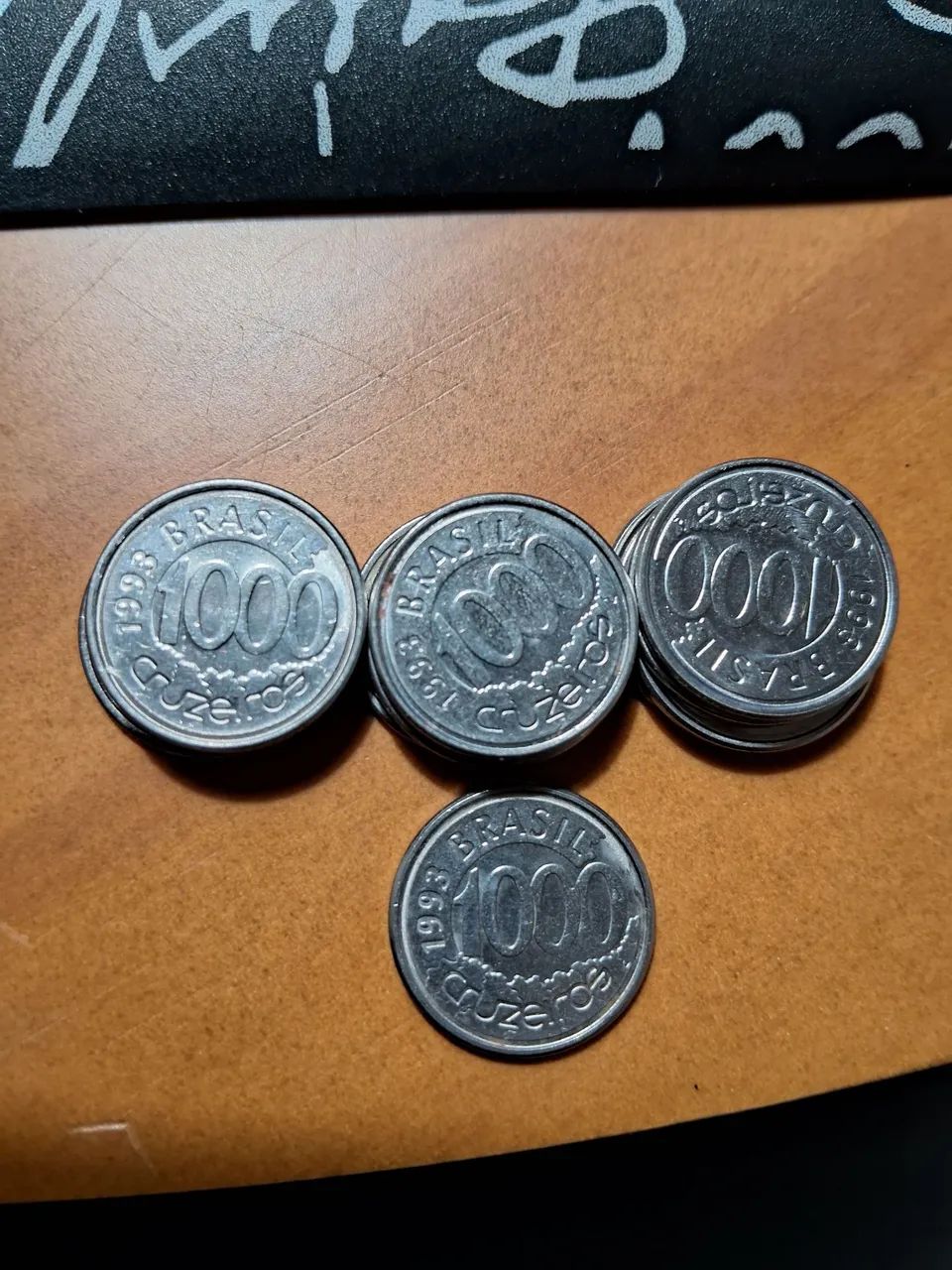 Moeda Usada de 1.000 Cruzeiros - 1993
