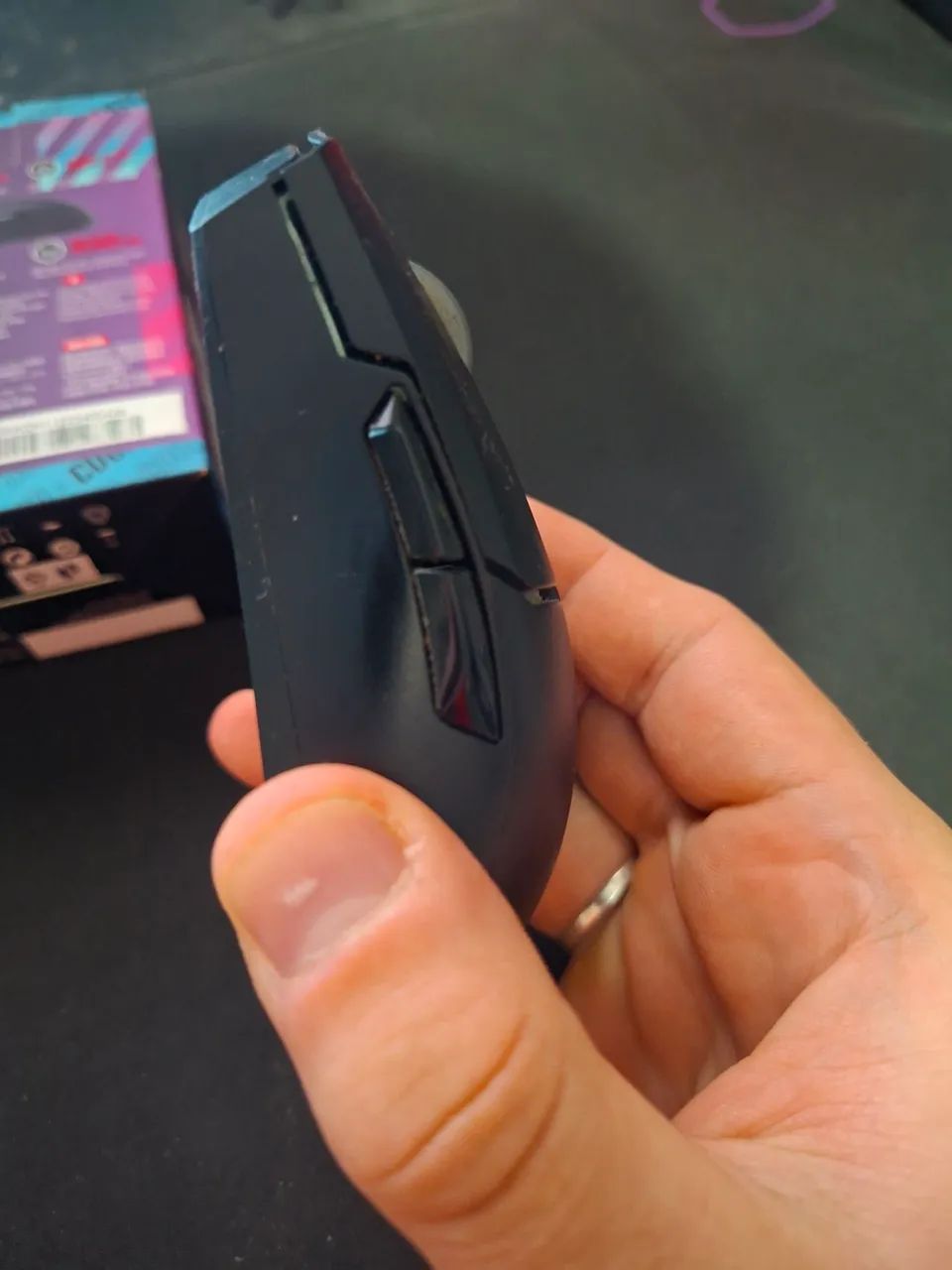 MOUSE MM712 BLACK COOLER MASTER - Foto 5