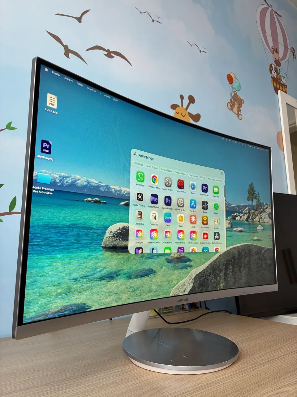 Monitor Curvo Samsung 27 Full HD LC27F591