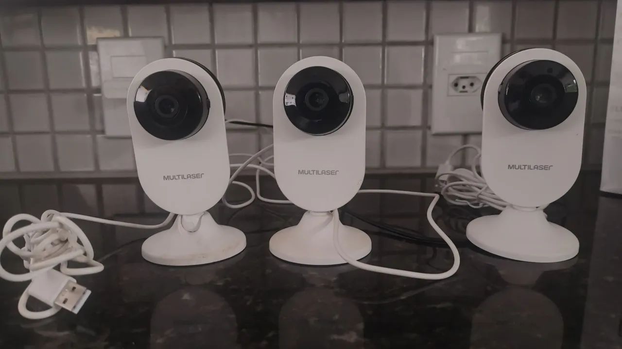 Câmeras interna inteligente Multilaser 