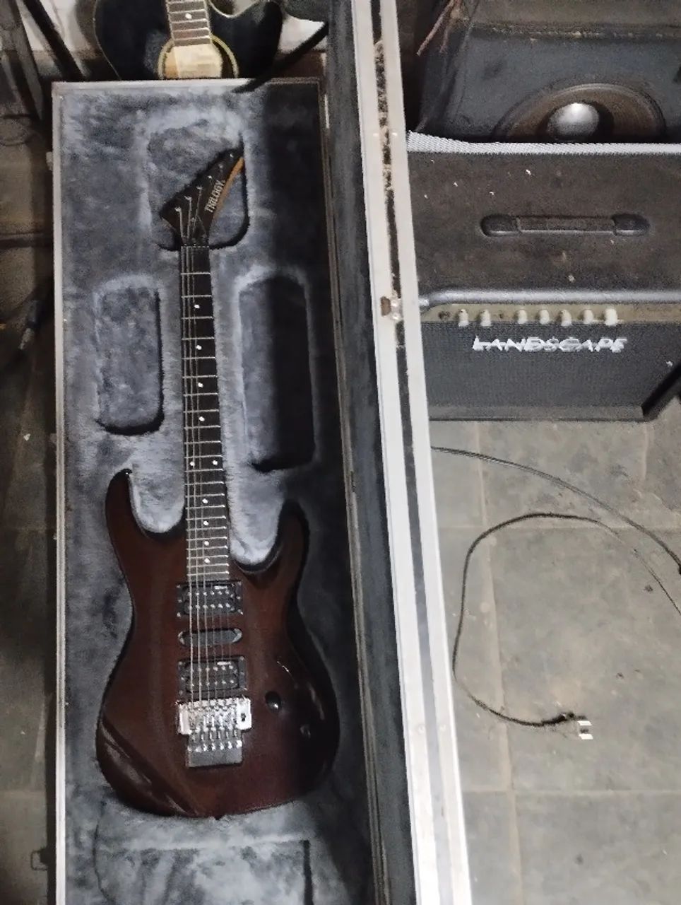 guitarra giannini Trilogy  decada de 80