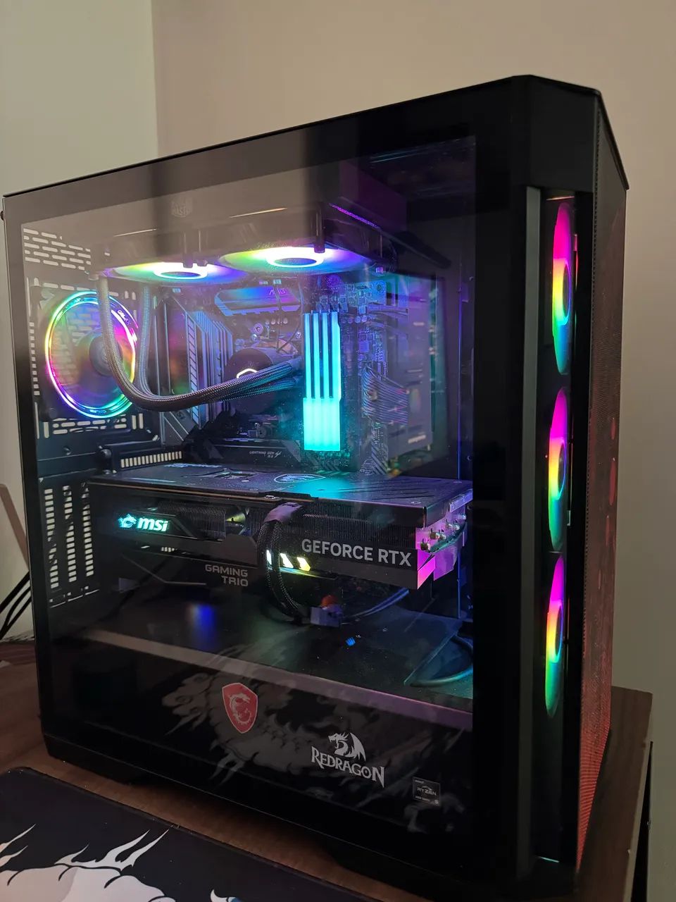 PC Gamer RTX 4070 Ti 12GB | Ryzen 5 5600X | 32GB RAM | 1.5TB NVMe | Gold 850W - Foto 3