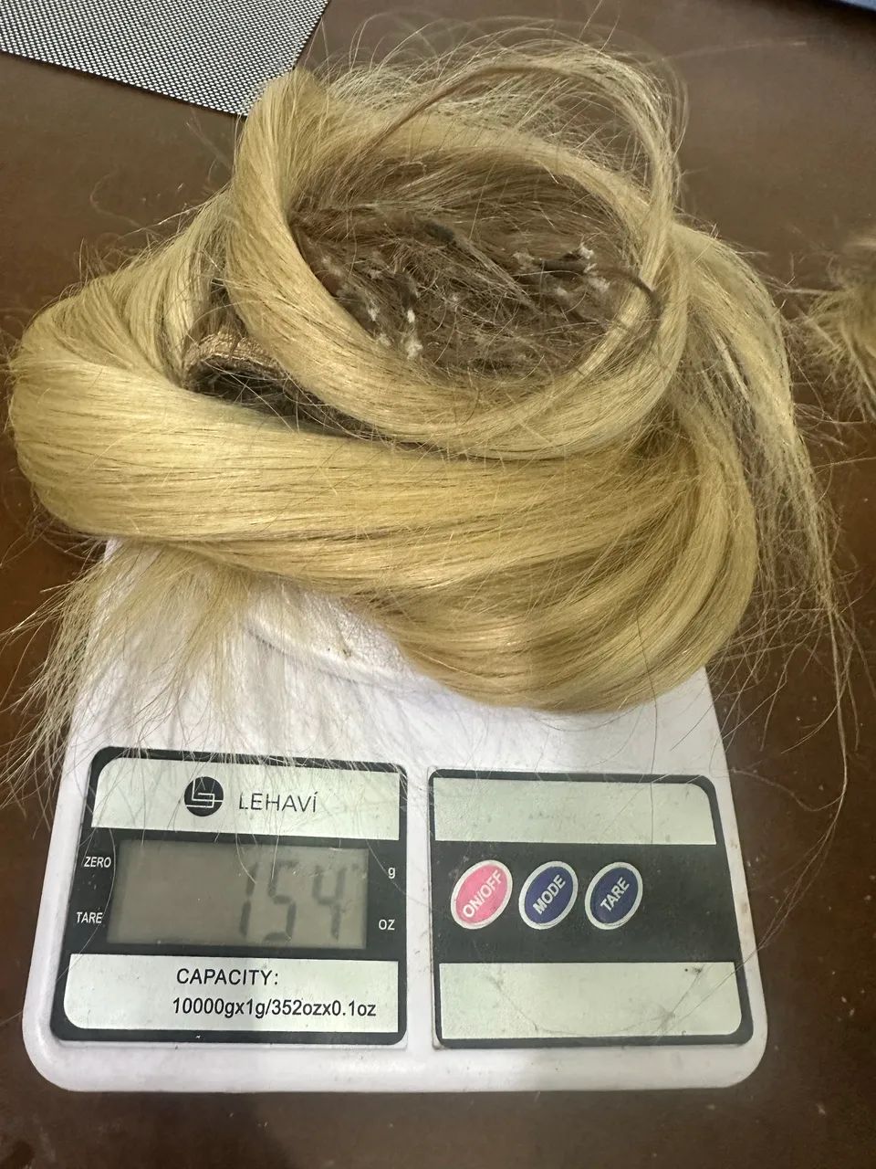 Mega Hair loiro natural 