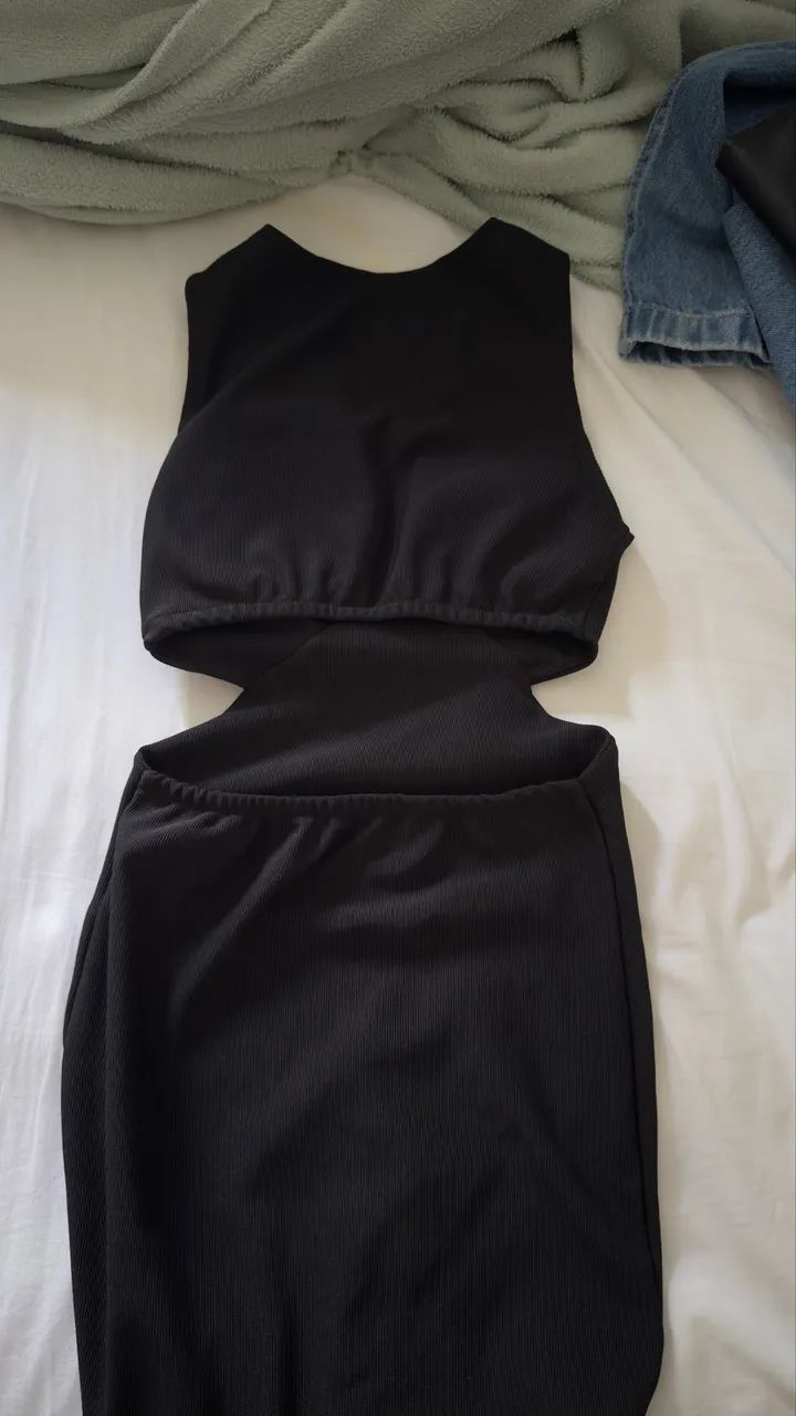 vestido canelado com bojo  - Foto 2