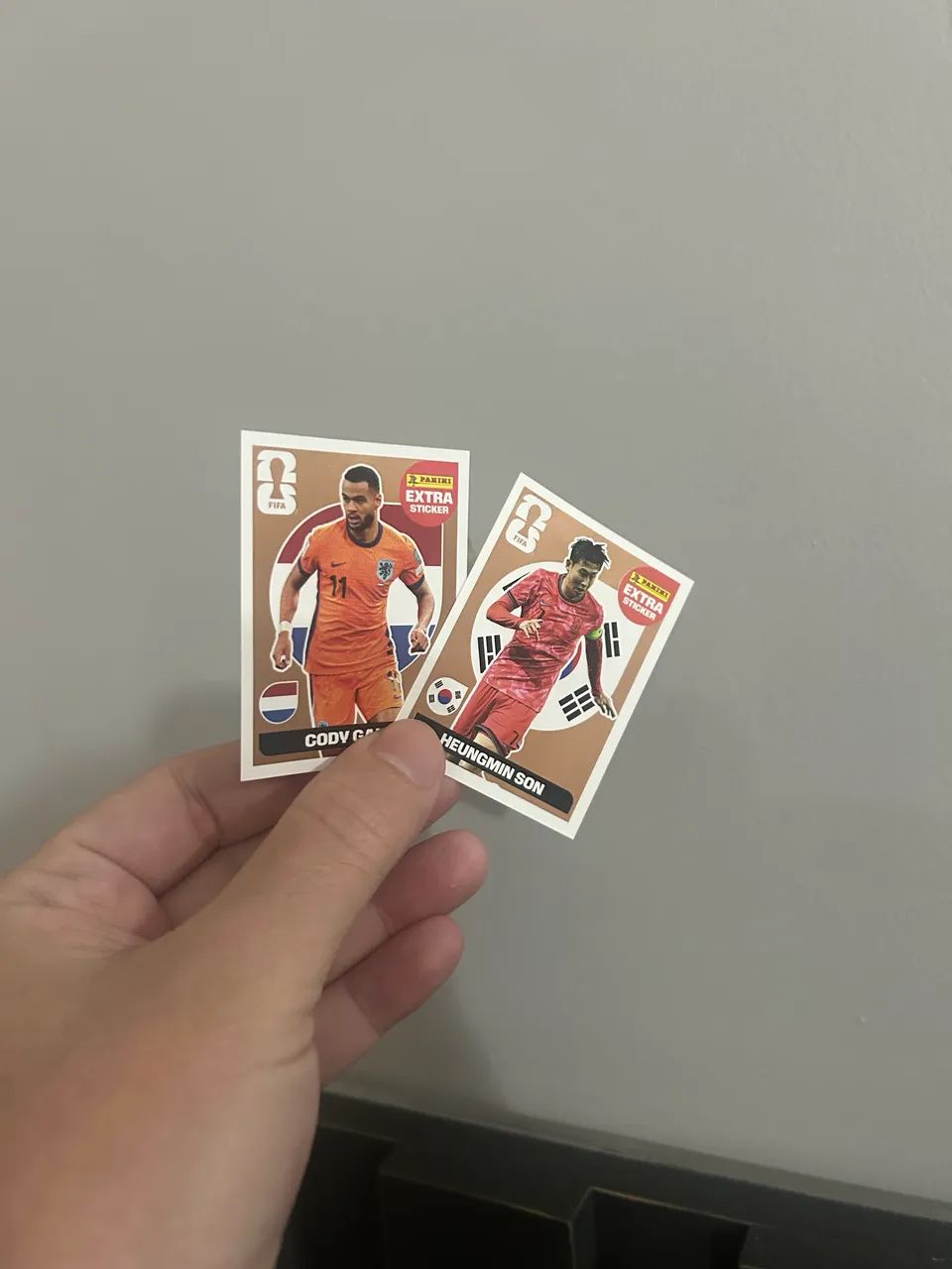 Duas Figurinhas Legend Bronze