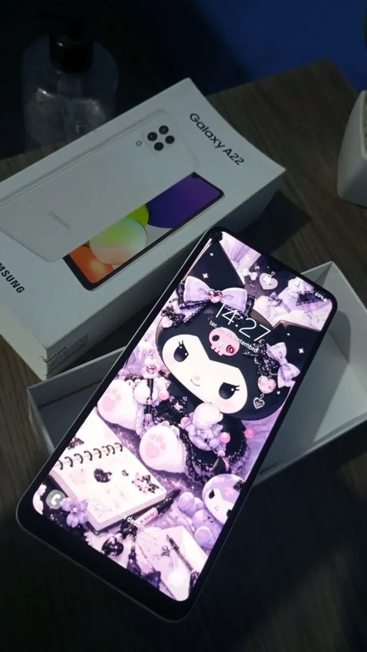 Galaxy A22 -128GB (Usado e Barato) - Foto 2