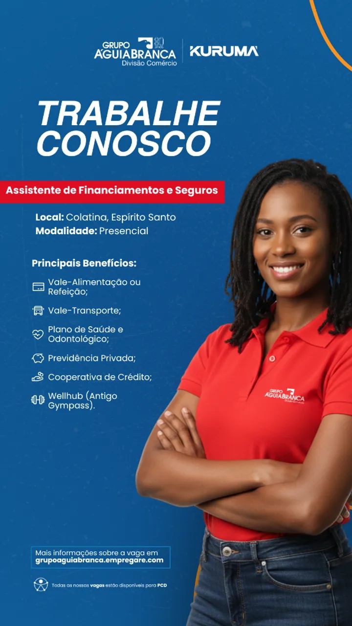 Assistente de Financiamentos e Seguros - Colatina/ES