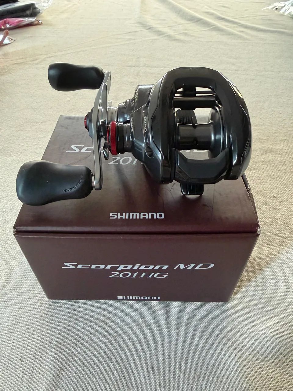 Carretilha Shimano Scorpion MD 201HG