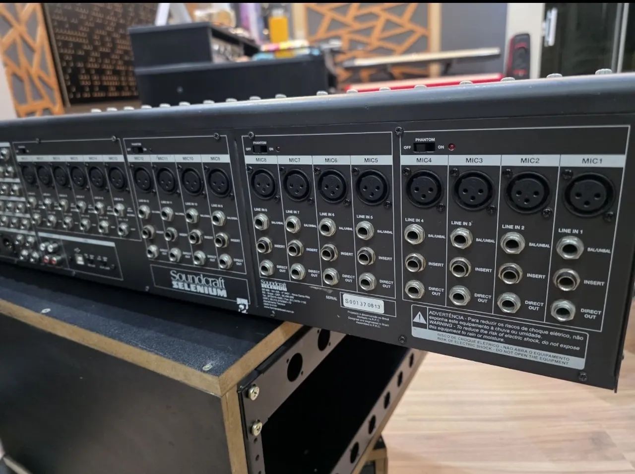 Mesa de som Soundcraft Selenium SX3204(Retirar) - Foto 5