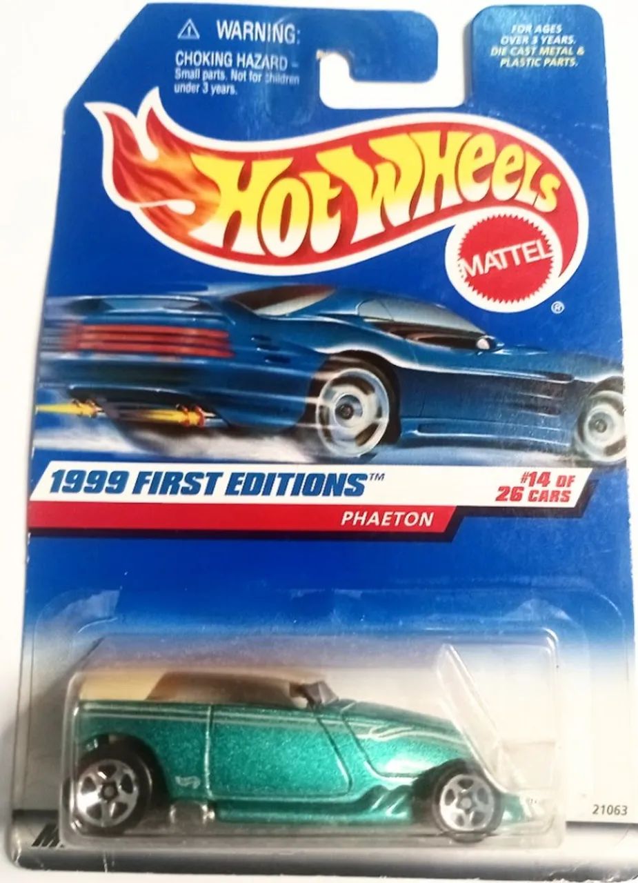 Hot Wheels Phaeton 1999 First Editions Escala 1:64 Lacrado