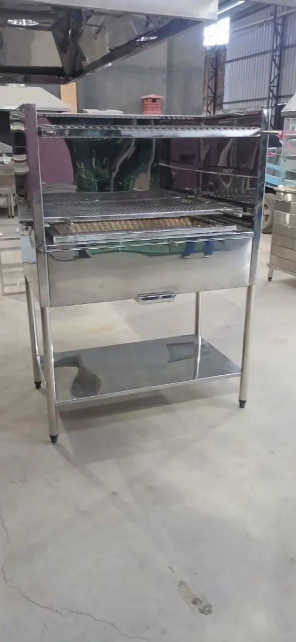 Churrasqueira em aço inox  - Foto 2