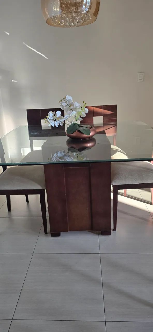 Conjunto mesa e 6 cadeiras - Foto 2