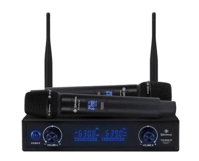 Microfone Waldman WTW-96/620 Sem fio com 2 Bastões - Foto 2
