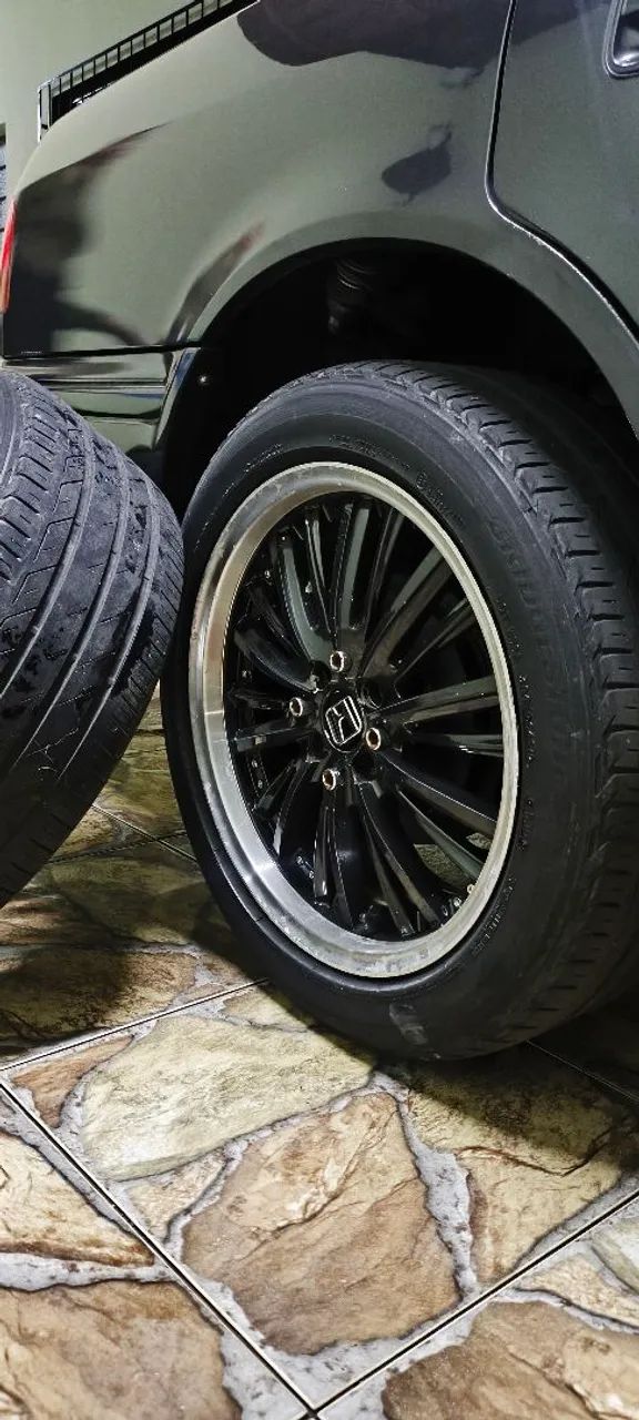 Vende-se rodas aro 17 4x114 e 4x100 - Foto 3