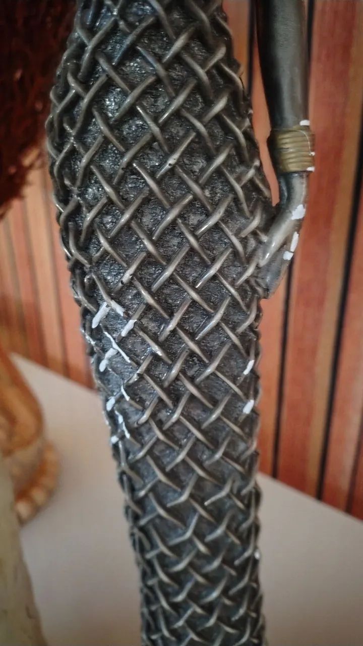 Estatuetas Africanas com vasos - Foto 3