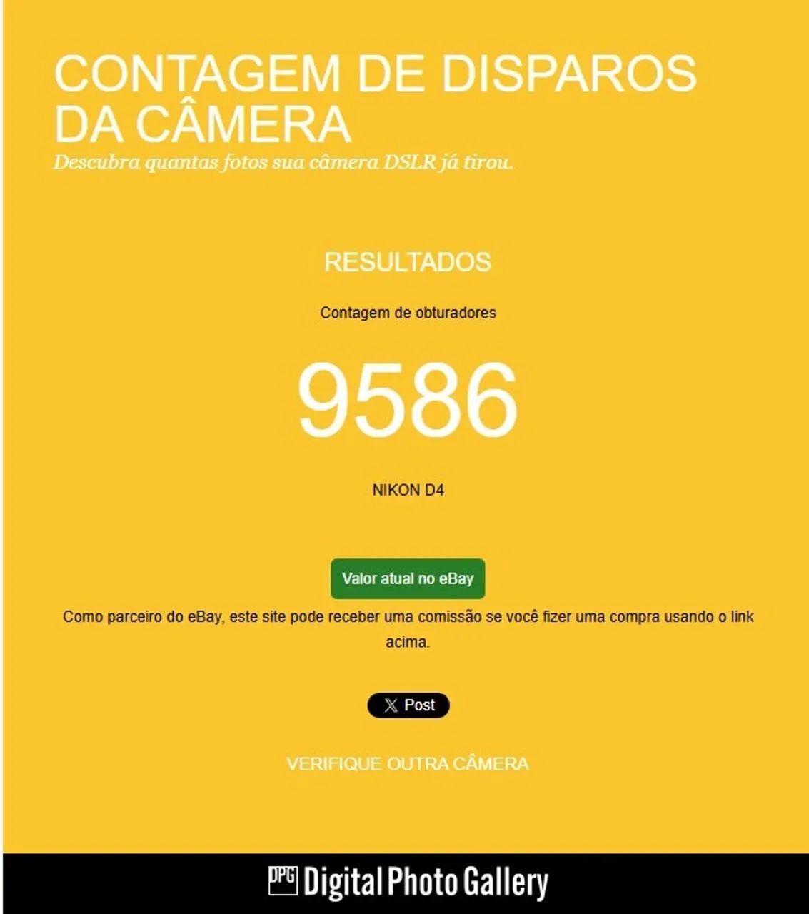 Câmera Nikon D4 - Foto 3