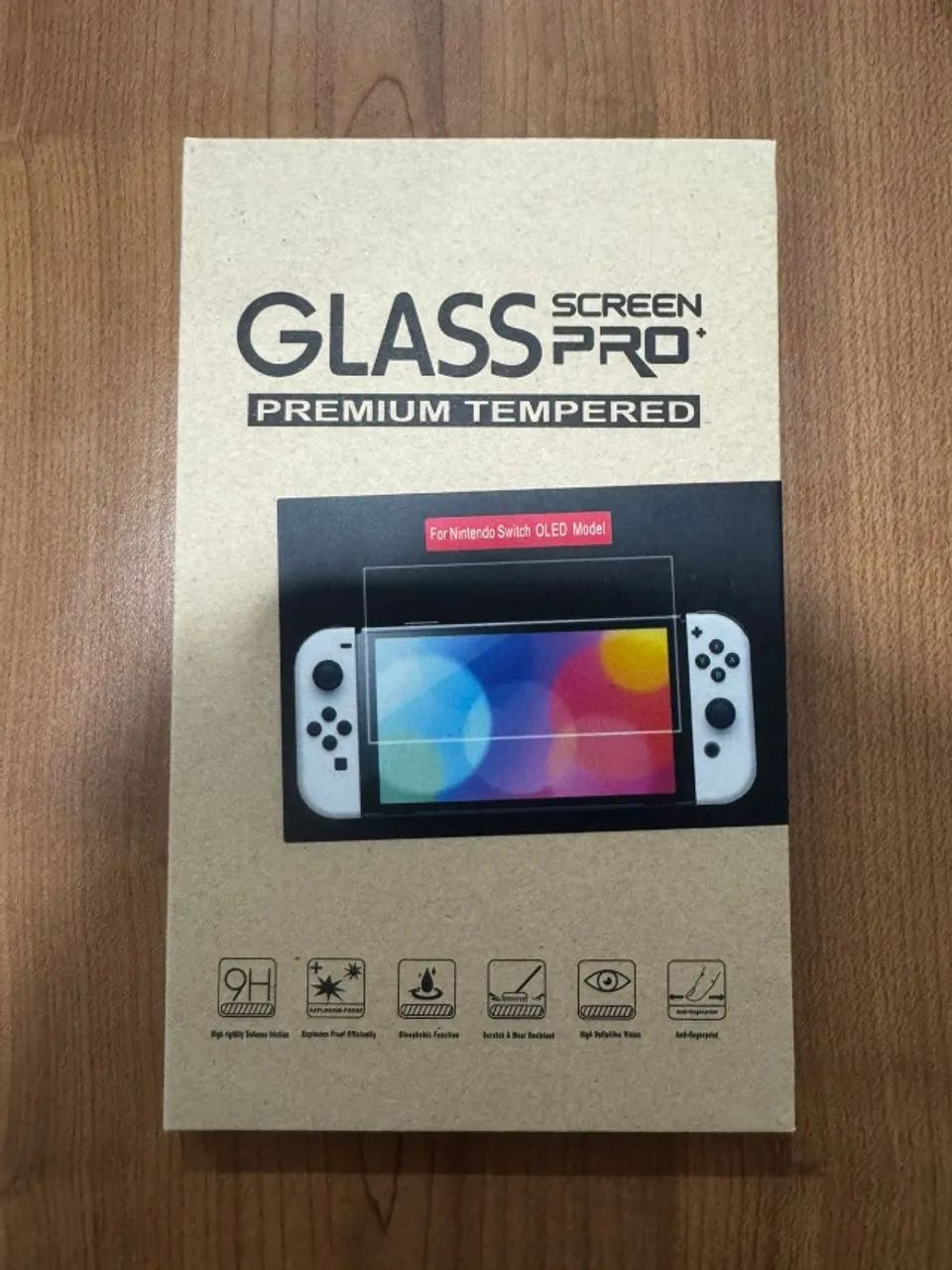 Pelicula De Vidro Protetor para Nintendo Switch Oled