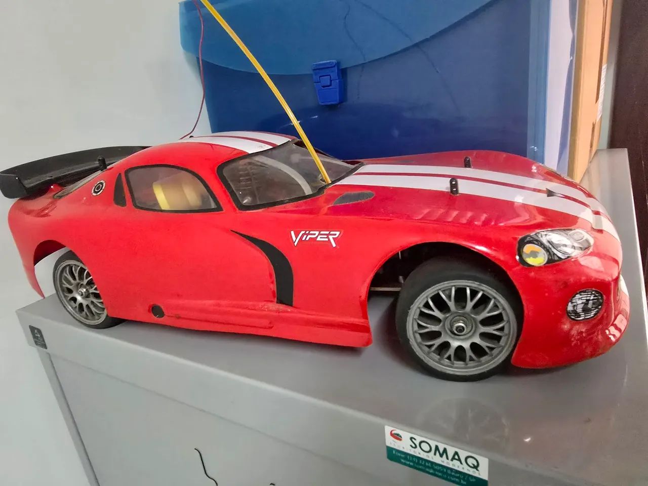 Automodelo RC Dodge Viper TS4n combustão