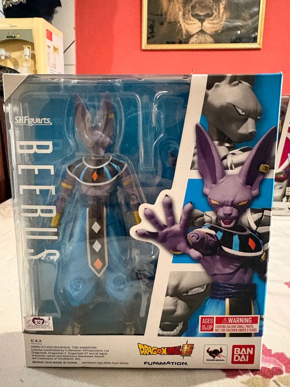 Beerus shf original bandai - Foto 2