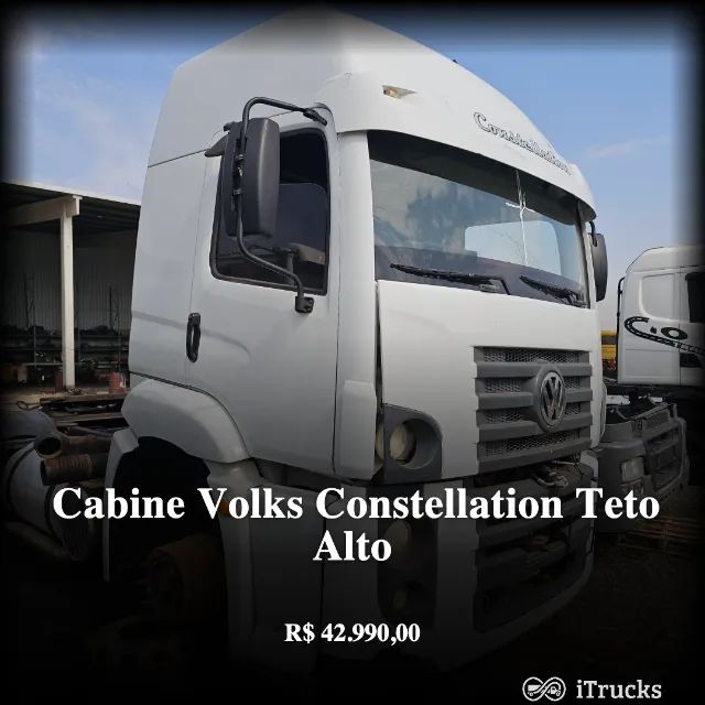 Cabine Volks Constellation Teto Alto 25370 Ano 2011 - Foto 7