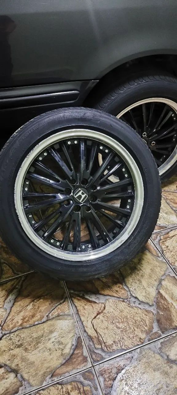 Vende-se rodas aro 17 4x114 e 4x100 - Foto 2