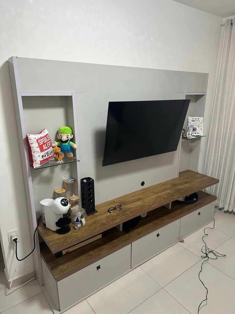 Estante e painel  home  - Foto 2