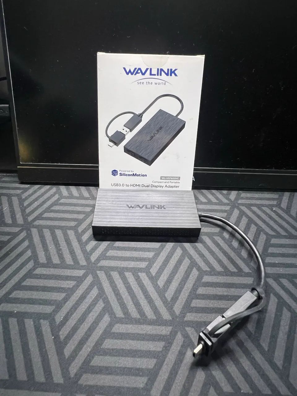 Adaptador Wavlink USB 3.0/USB C para Dual HDMI - Foto 3
