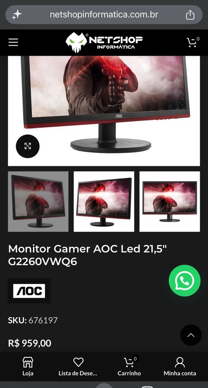 Monitor gamer - Foto 2
