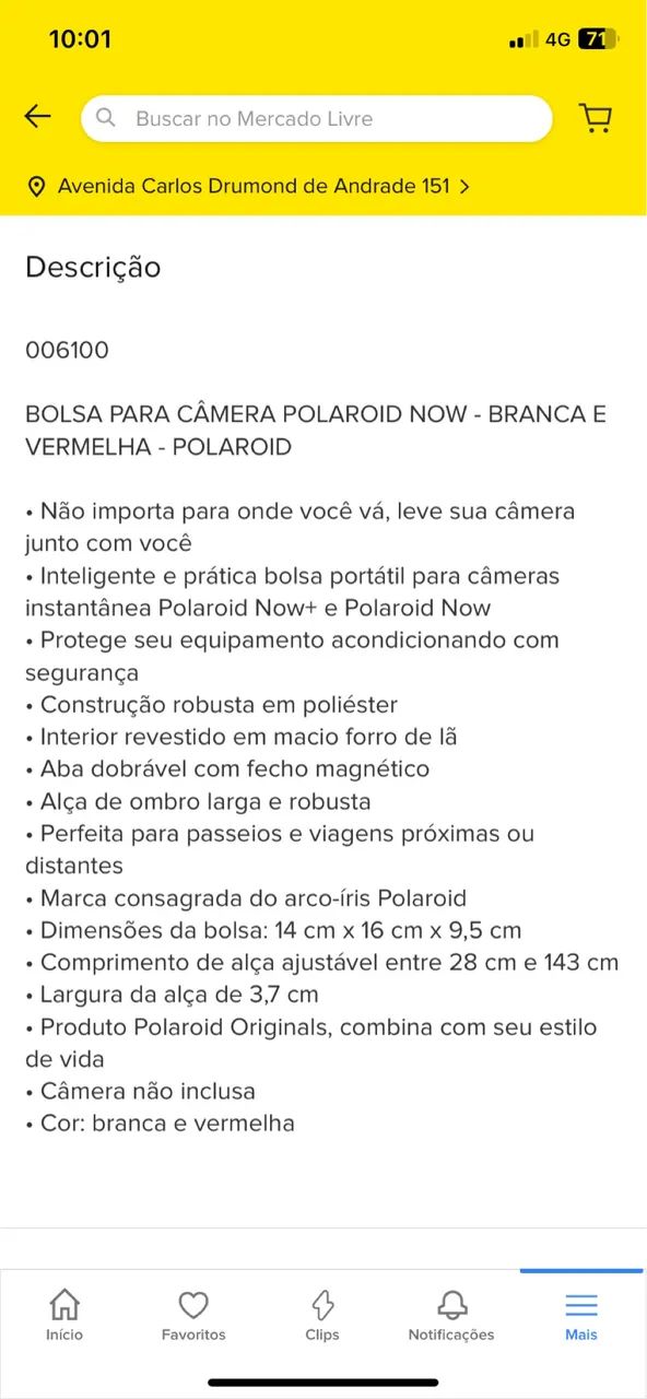 Bolsa para guardar Polaroid Now - Foto 3