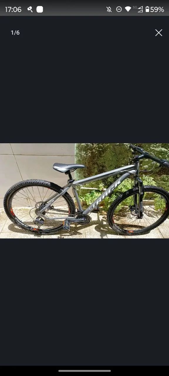 Bicicleta Track Tk07r Alumínio Aro 29