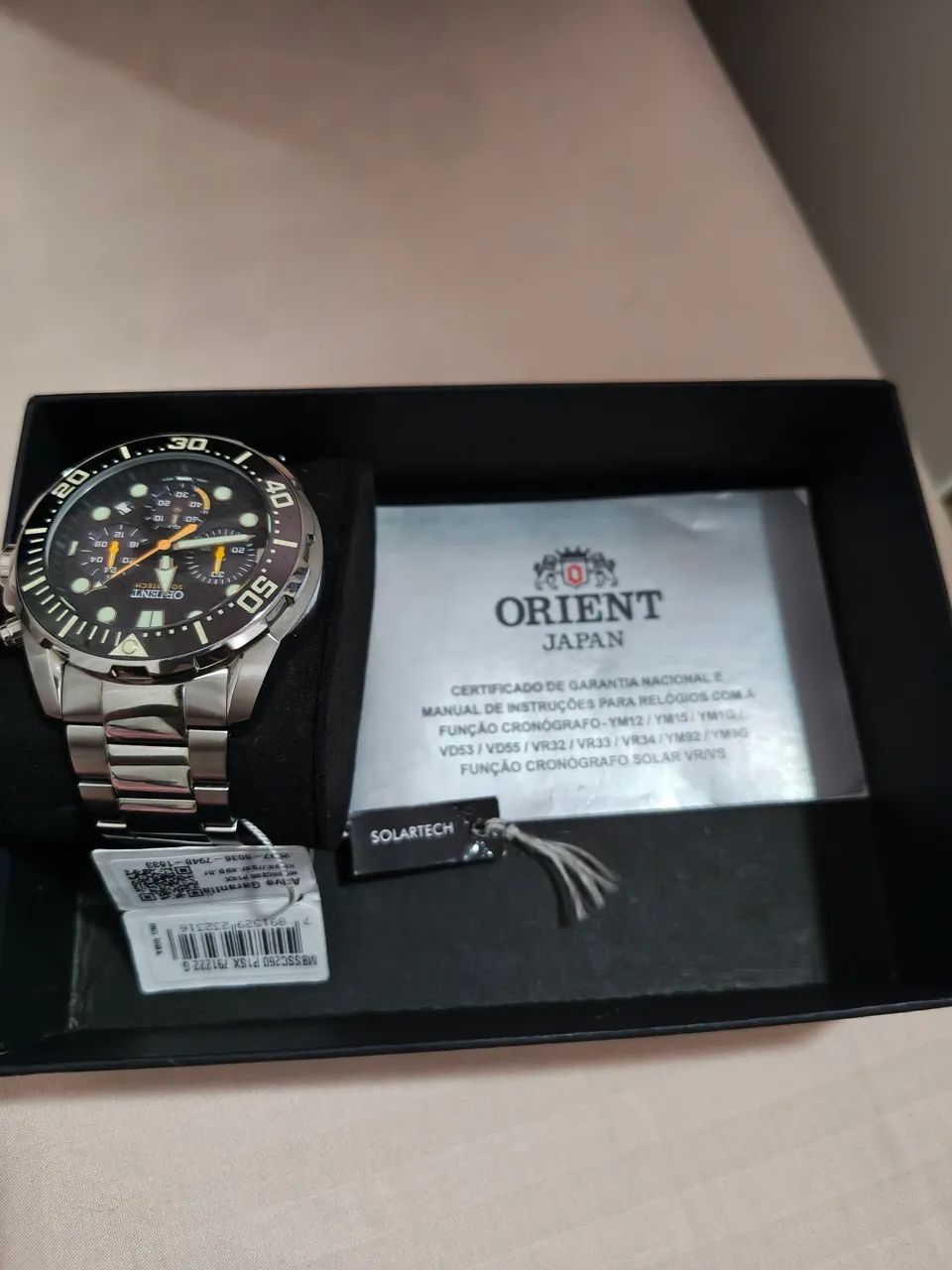 Relógio Orient SOLAR TECK