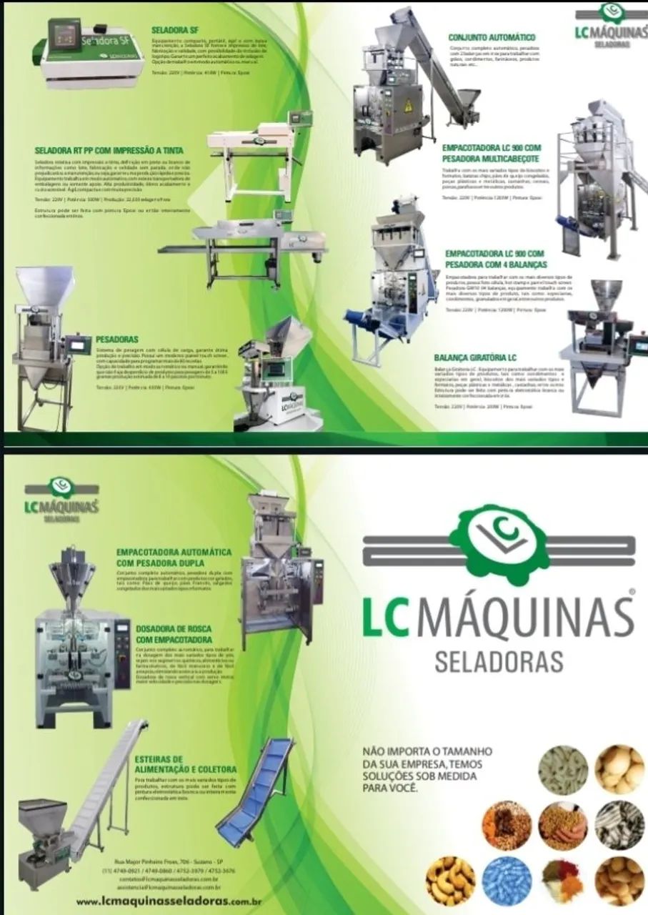 Empacotadora embaladora automática 