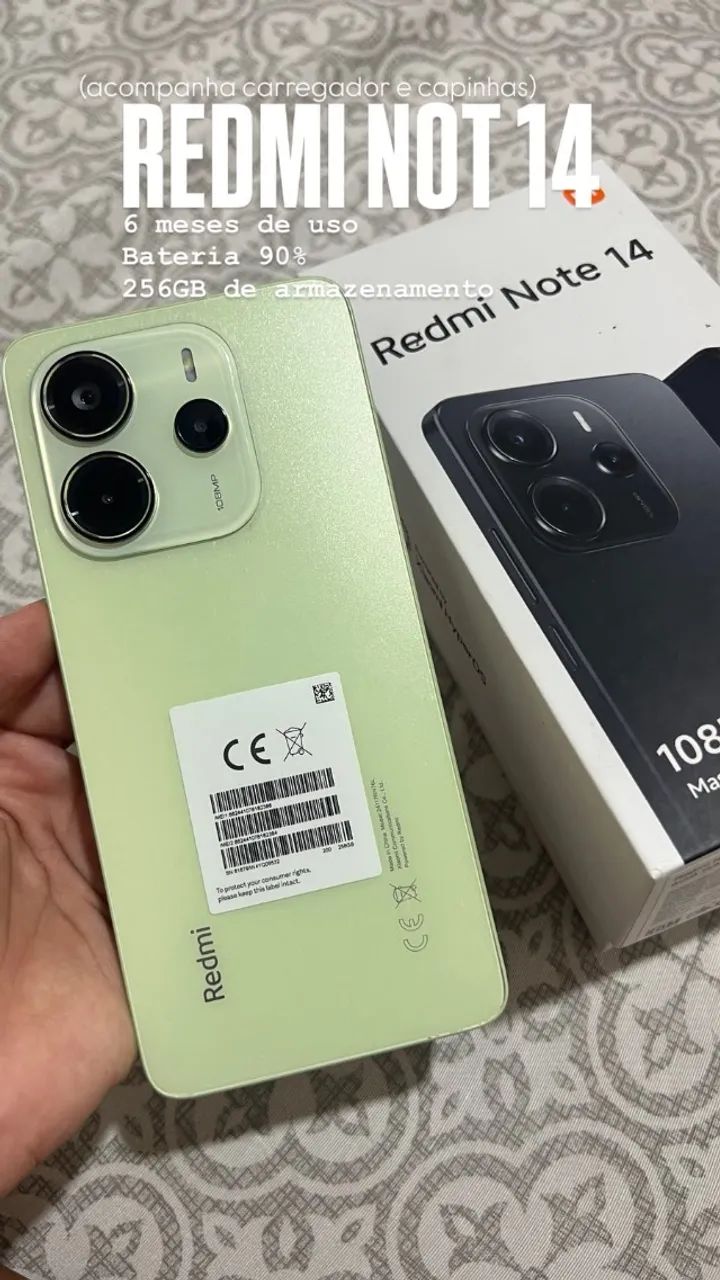 Celular, redmi not 14 - Foto 2