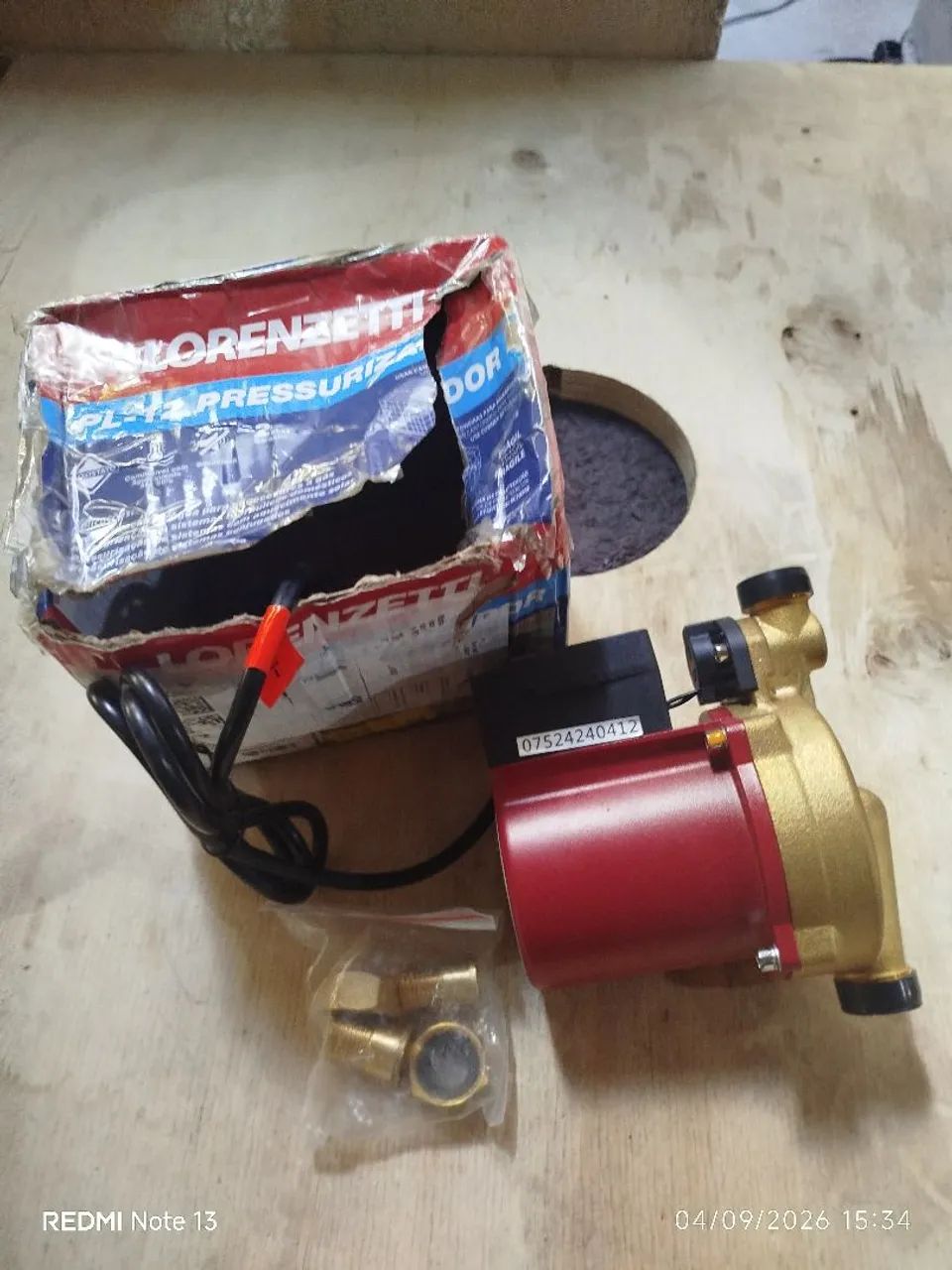 Aquecedor Lorenzetti PL12 novo - Foto 5