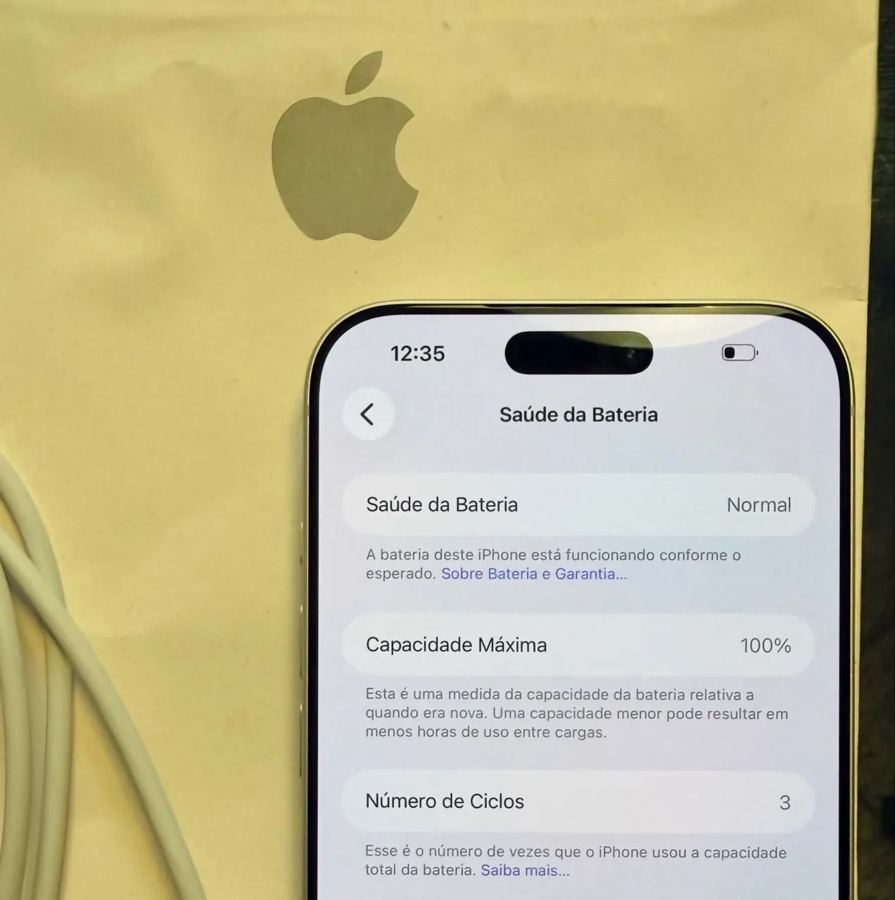 Iphone 17 PRO MAX - 1 TB 100% saude da bateria - Foto 3