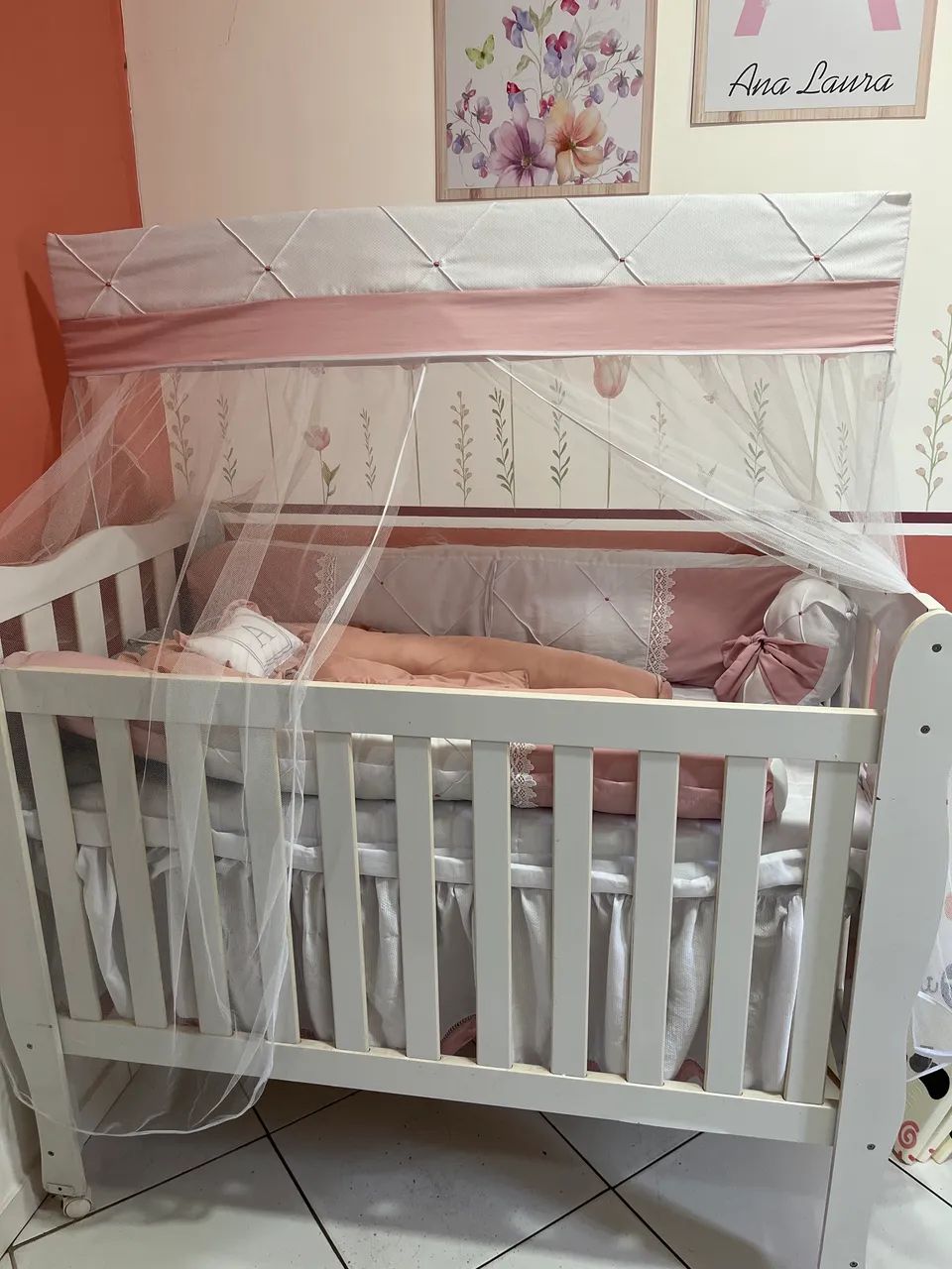 Berço infantil com colchão  - Foto 2