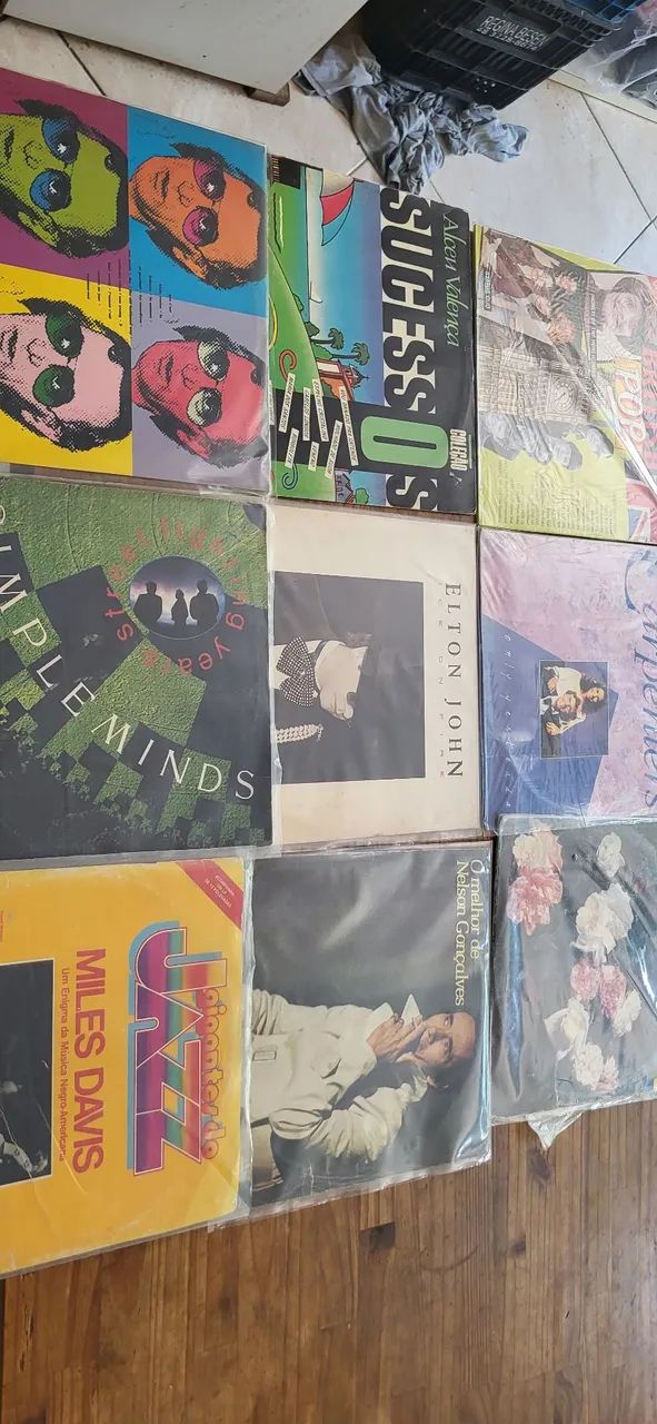 Discos em vinil 