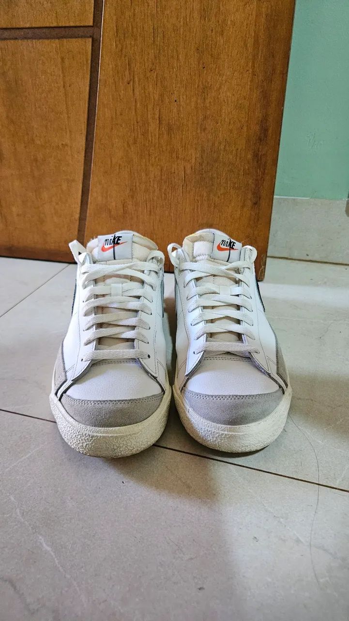 Tenis nike branco low n42 - Foto 2
