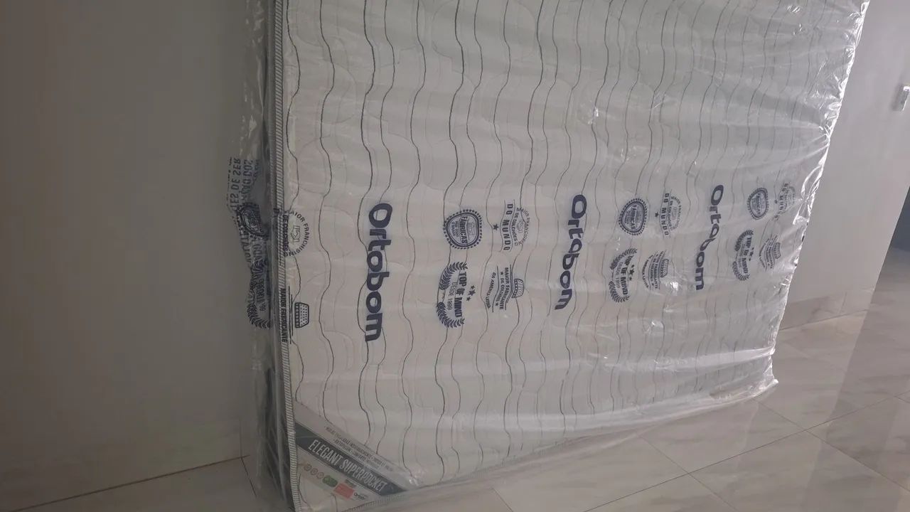 Colchão de cama box Queen da Ortobom  - Foto 3