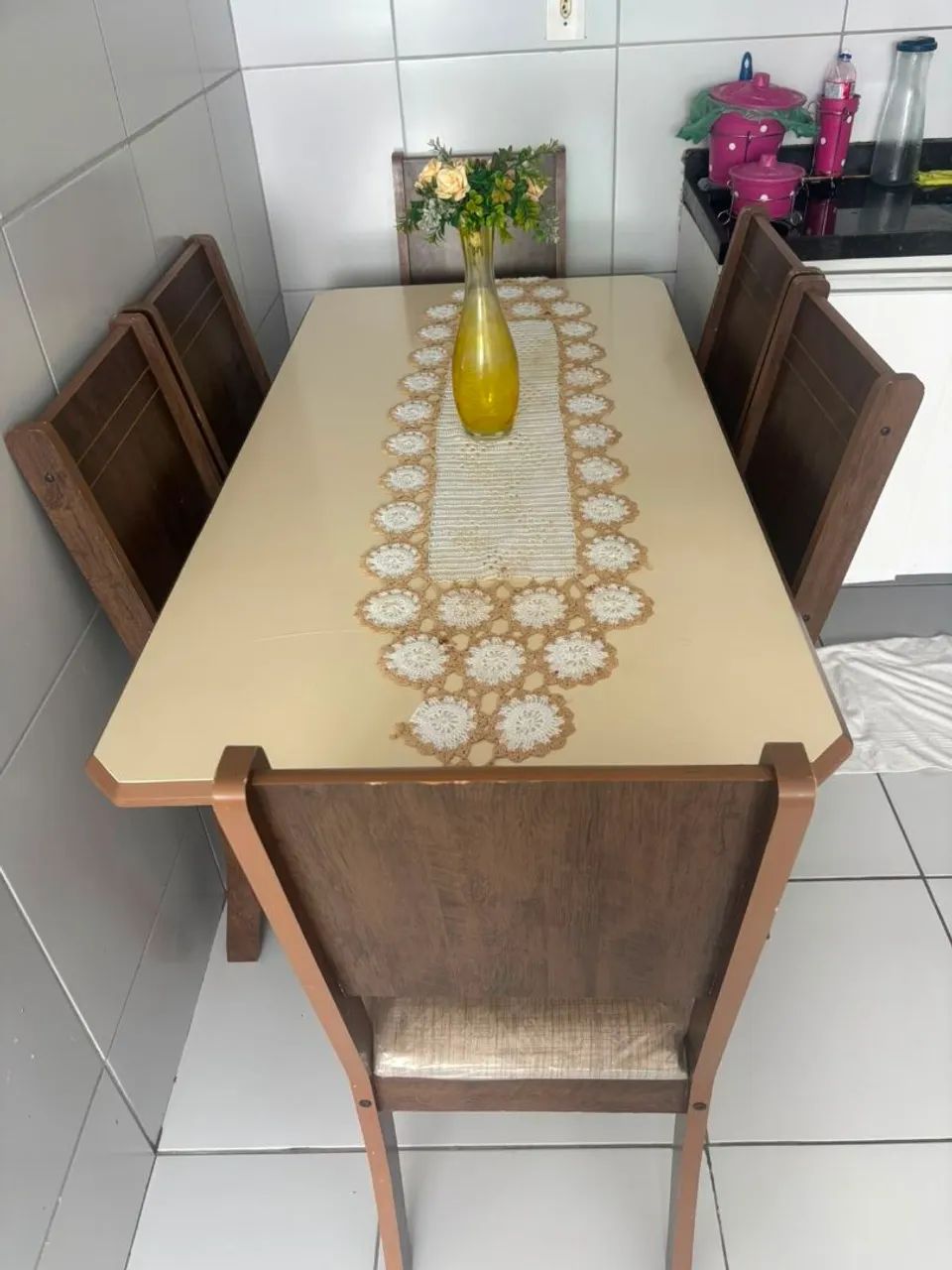 Mesa com 6 cadeiras  - Foto 4