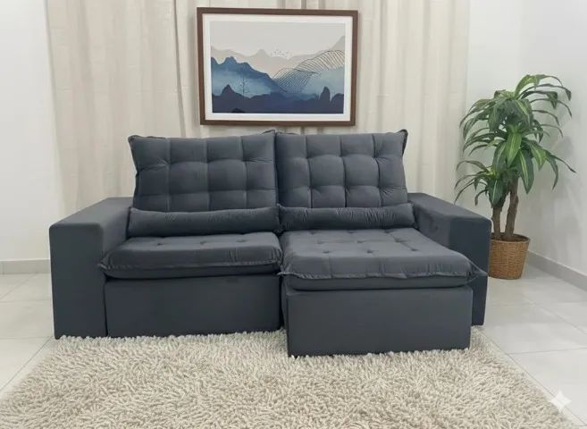 Sofá retratil e reclinavel atualle PRODUTO NOVO