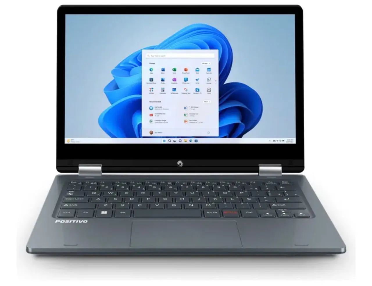 Notebook Positivo Duo 2 em 1 Intel Celeron C4128B-3 4GB 128GB 11,6" IPS HD Windows 11 - Foto 3