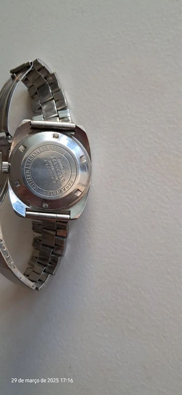 Relógio Vintage Citizen Automatic 4-650221 Y (61-8012) - 100% Original e Funcionando - Foto 2
