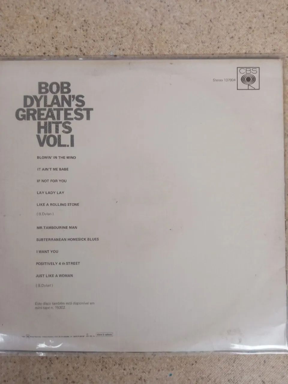 Vendo disco de vinil, Bob Dylan, great hits, em ótimo estado de conservação. - Foto 3