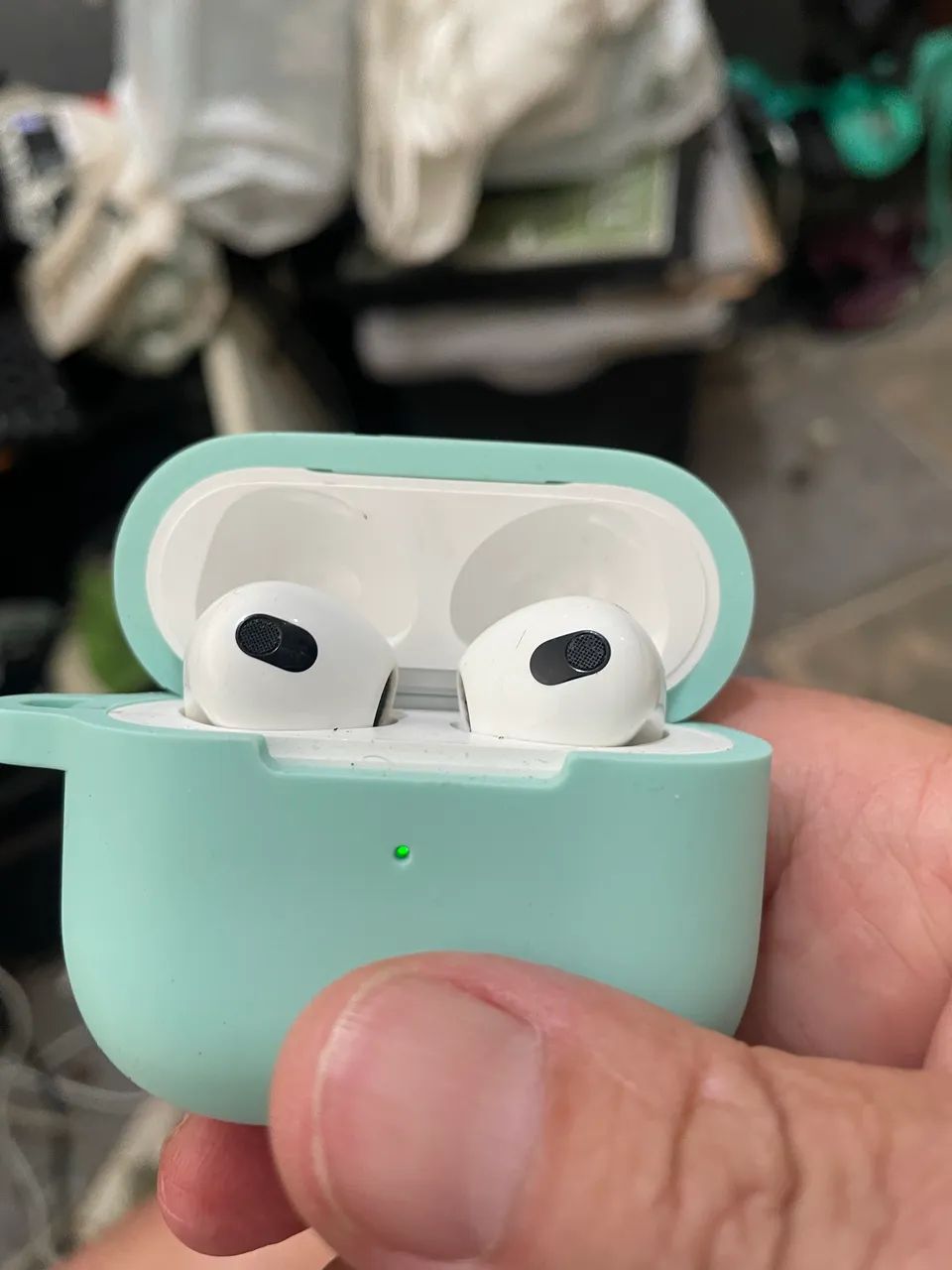Fone Apple AirPods 3 Geração original show - Foto 4