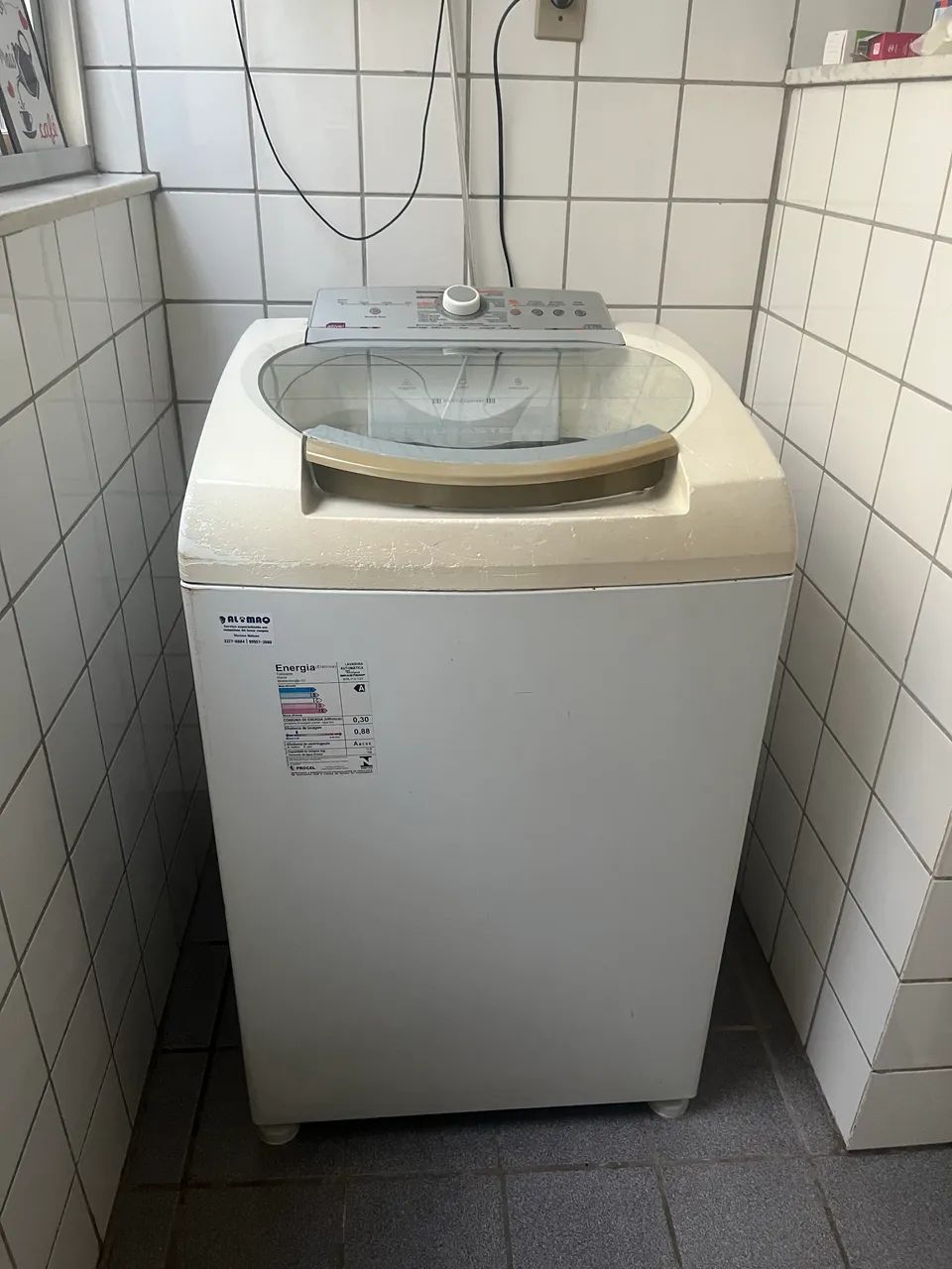 Máquina de lavar roupa 